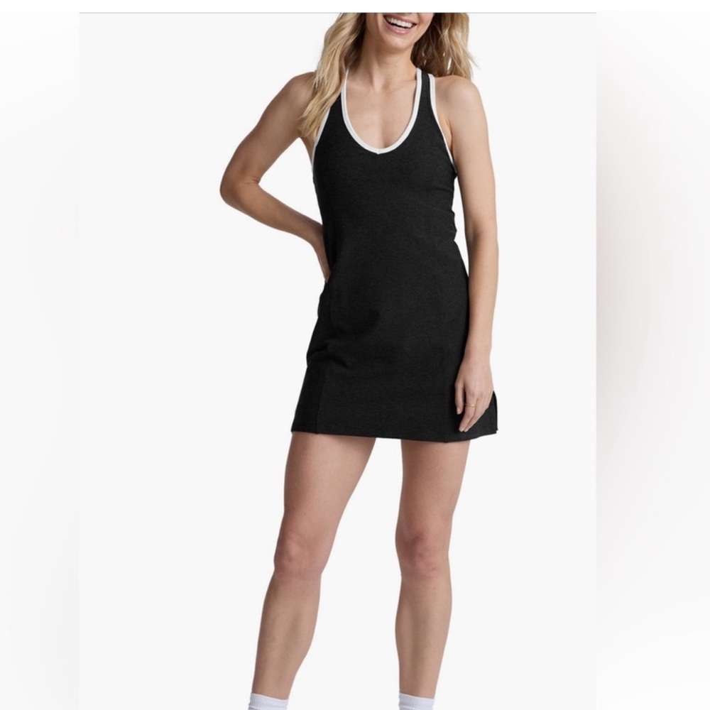 Beyond Yoga Spacedye Starting Line Dress with shorts  size Small.